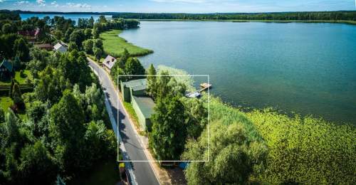 Działa z linią brzegową jez. Łaśmiady