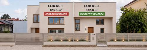 Mieszkanie dwupoziomowe z ogródkiem, centrum Kęt