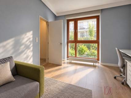 Apartament z ogrodem Wilanów Królewski