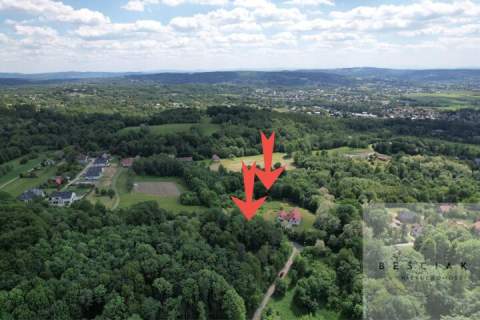  Działka budowlana na szczycie Góry św. Marcina Widok, pr