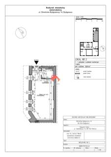 50,5m2 w stanie deweloperskim, ogrzewanie miejskie
