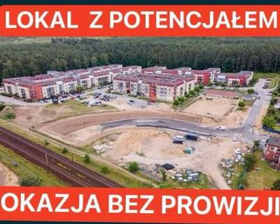 Duży lokal usługowy Wejherowo Sikorskiego 160 węzeł ZRYW