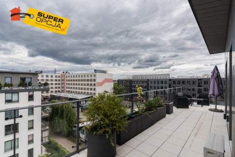Apartament blisko Bulwarów Wiślanych z tarasami