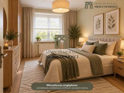ZIELONE ZAMKNIĘTE OSIEDLE 54 M BALKON