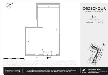 LOKAL USŁUGOWY 81,27 m ORZECHOWA LOKA3 WŁOCHY