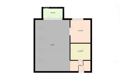 Os. Piaski kawalerka blisko centrum 22 m2, parking