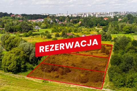Działka budowlana 14 arów z bezterminową WZ