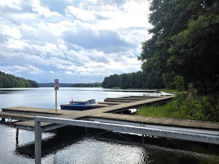 Działka 400 m od jeziora - plaży, przystani