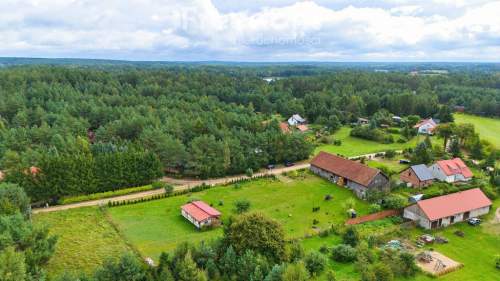 Wyjątkowa działka 3553 m nad jeziorem Kalwa