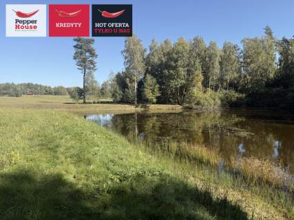 Działka z własnym dostępem do jeziora