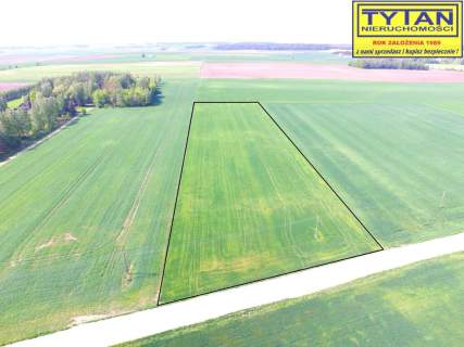 Działka rolna 1,27 ha - cisza, przestrzeń, Truszki