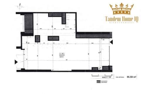 Prestiżowy showroom, usługi, light-gastro, 86 m2, Rondo D