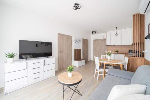 Nowy 2-pok.apartament blisko morza m.parkingowe