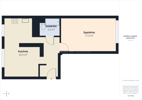 48 m przestronne M3 Zawiercie, Paderewskiego