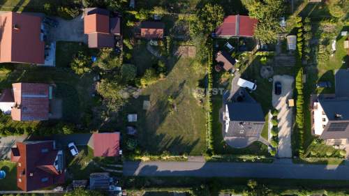 Działka budowlana 1166 m Świbie Ogrodzona