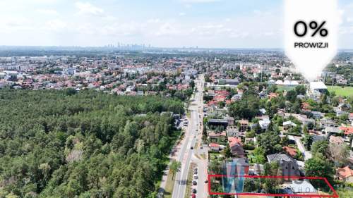 Działka budowlana z domem z lat 50