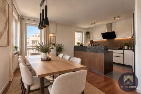 Penthouse z tarasem 57m2 3 balkony sauna i jacuzzi