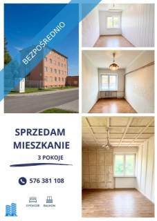 Trzypokojowe 52 m do remontu