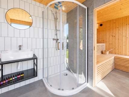 Wynki 3 domki z działką Sauna