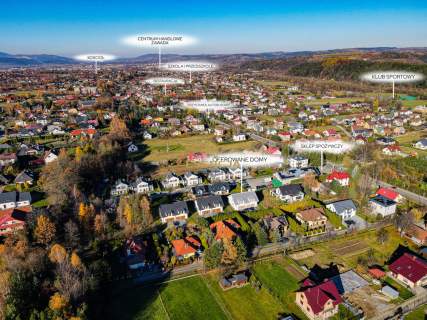 Nowy Sącz, os. Zawada nowoczesny dom BLIŹNIAK