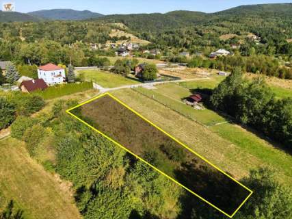 Działka budowlana Żywiec - Oczków 1376 m2 MPZP