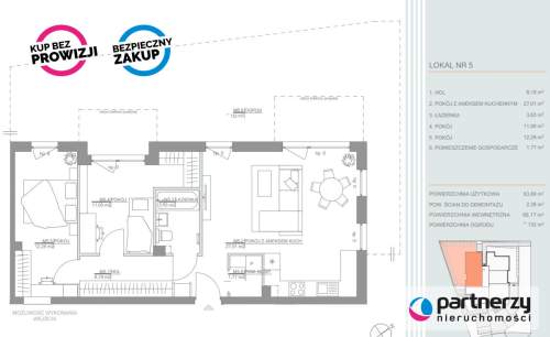 Mieszkanie 3 pokojowe z ogródkiem 132m2