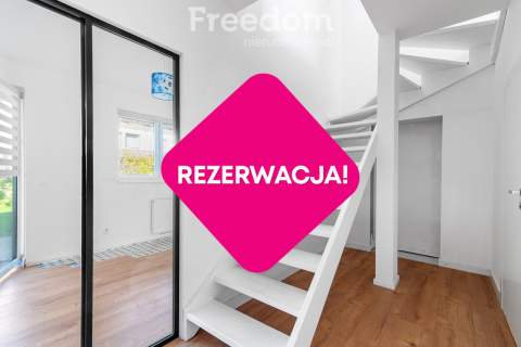 Segment z ogródkiem i garażem - Srebrna Ostoja
