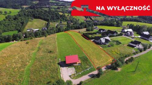 Działka z WZ 5291 m2 widok na Pieniny