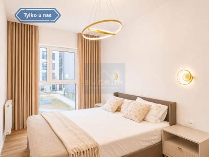 Nowe 3 pokoje/1 piętro/balkon i garaż podziemny