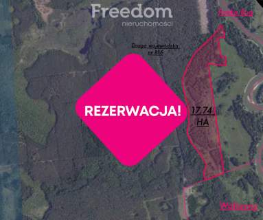 Działka/17 HA/Włodawa/Sobibór/Rzeka Bug