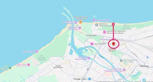 Świetna lokalizacja Centrum, dworzec, blisko morza