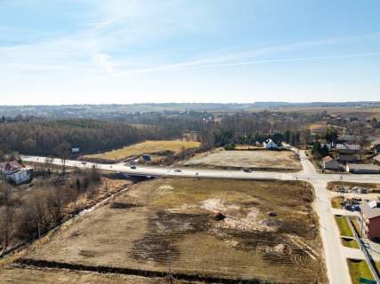 Działka usługowa z WZ przy DK 87 2 km od S7