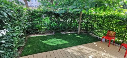 apartament z ogrodem w centrum miasta