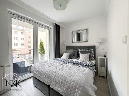 Nowoczesny Apartament przy Motławie 2 pokoje Balkon