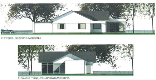 Działka w lesie 3006 m pozwolenie na budowę