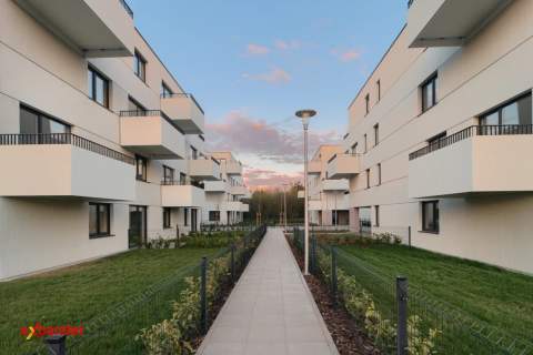 Wykończone pod klucz Mieszkanie 2-pokojowe z balkonem