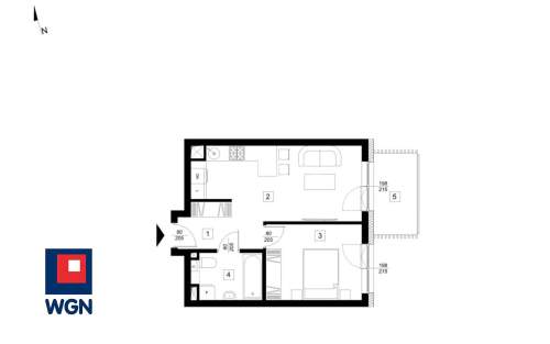Mieszkanie na sprzedaż, 39,07 m2, Lublin