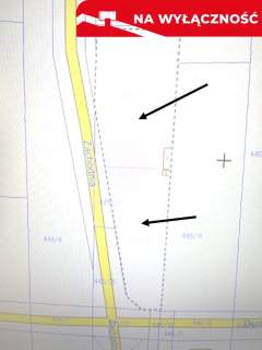 Działka 1842 m2 w centrum Końskowoli gm. Puławy.