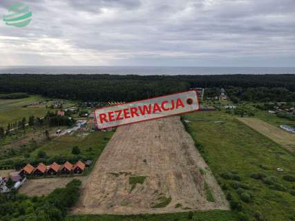 Uzbrojona działka 1171m2 budowlana pod lasem Rusin
