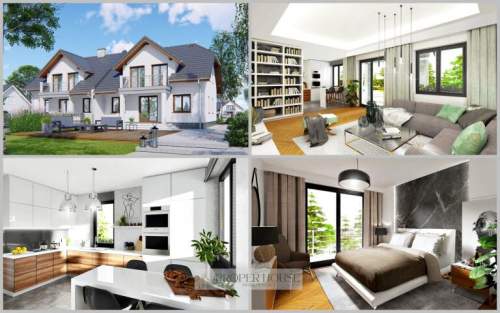 Projekt deweloperski w Konopnicy Bliźniak 240m2 z potencjałem...