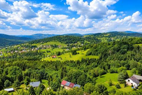 Działka ok. 4500 m w Sól Kiczora widokowa