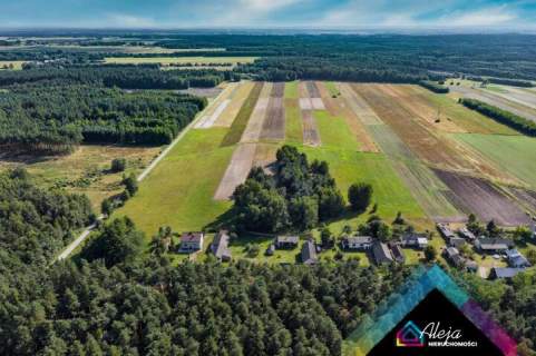 DOM.ZIEMIA.LAS ZABUDOWA GOSPODARCZA.Dąbrowa Zielona