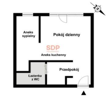  Kawalerka przy Placu Grunwaldzkim idealne dla studenta 