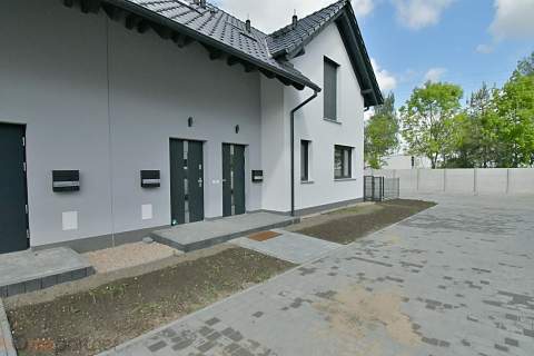Nowe 3 pokoje z ogrodem, klima, 5 km do Wrocławia