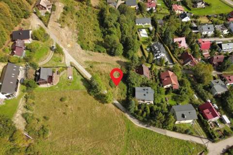 Widokowa działka budowlana 1127 m Bystra Śląska