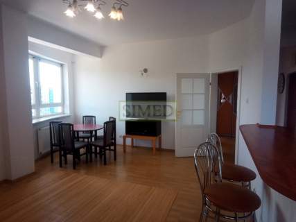 Salon z kuchnią,2 pokoje,umeblowane,świetny widok