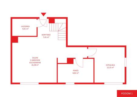 Dwupoziomowy apartament Puck