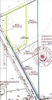 Działka budowlano-rolna w Budach Barcząckich