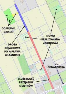 Działka 18,39a / WZ na 2 domy - Senatorska Rzeszów