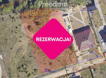 Atrakcyjna działka budowlana 1599 m z usługami